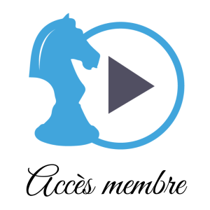 Logo chesspov et accès membre